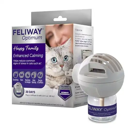 Feliway Optimum Cat Enhanced Calming Pheromone Diffuser