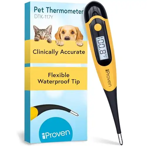 iProven Dog & Cat Thermometer for Accurate Fever Detection