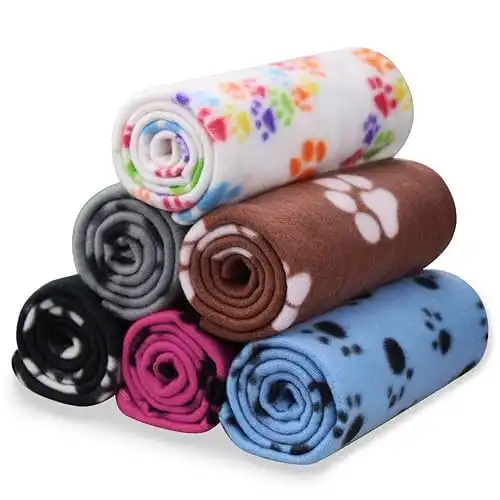 Comsmart Pet Blanket 6 Pack